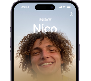 西平苹果15服务站分享iPhone15实时语音留言开启方法 